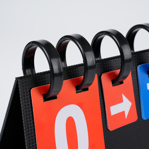 Bán Buôn Bàn Điểm Flipper 5-Chữ Số Bảng Điểm Cho Bóng Rổ Bóng Chuyền Quần Vợt Thể Thao Đào Tạo Lật Điểm Thẻ - Product Image 6