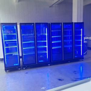 Refrigerador Vertical con Puertas de Vidrio, Enfriador de Bebidas, Congelador de Vegetales, Congelador de Bebidas en Venta - Product Image 6