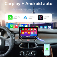 ZWNAV Pantalla QLED de 11.5 Pulgadas para Fiat 500X 2014-2019, Radio Estéreo para Auto, Unidad Principal Android 15, CarPlay Inalámbrico, GPS, WiFi, FM