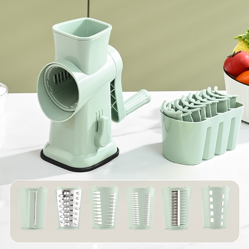 6 blades green