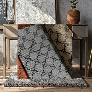 LX88F New Fashion Multicolor 200gms Polyester <strong>Jacquard</strong> Woven <strong>Fabric</strong> Lightweight Home <strong>Textile</strong> For Living Room Curtains <strong>and</strong> Bags - Product Image 1