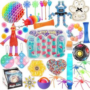 Jouets sensoriels en silicone et plastique pour enfants, tout-petits, autistes, kit en vrac 2024, logo personnalisé, nouveaux jouets sensoriels - Product Image 6