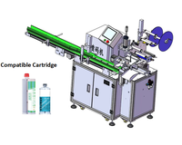 Machine d'étiquetage intelligente pour bouteilles avec garantie d'un an, puissance de 1 kW, compatibilité 220/380V