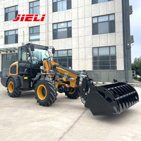 Chargeuse frontale télescopique 2500 kg de capacité de charge, godet de 1,1 m³, 4x4, moteur diesel hydraulique, attache rapide, haute performance