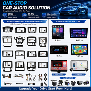 Cadre de navigation pour lecteur multimédia universel, cadre d'autoradio, unité principale Android, écran CarPlay, prise en charge de la caméra de recul, GPS - Product Image 5