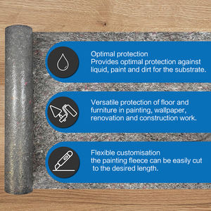 Venta al por mayor de fieltro duro <span class=keywords><strong>barato</strong></span> protección de la cubierta no tejida <span class=keywords><strong>pintor</strong></span> polar tela no tejida aguja perforada fieltro cubierta polar - Product Image 5