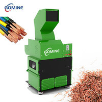 Petite machine de recyclage de câbles, granulateur de câbles en cuivre, déchiqueteur de cuivre, granulateur de câbles en cuivre 50-70 kg/h