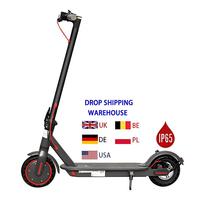 Trottinette électrique étanche IP65 350W pour adultes, batterie 36V 10.5Ah, pneus pleins de 8,5 pouces, pliable, prête à l'emploi