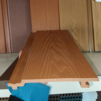Revêtement mural extérieur en WPC imperméable en gros, bardage composite bois-plastique pour les distributeurs mondiaux