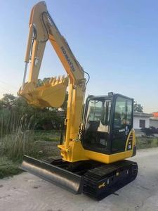 Meilleure vente Mini pelle sur chenilles Komatsu PC56 d'occasion en bon état Mini excavatrices tracteur 5 tonnes à vendre - Product Image 2