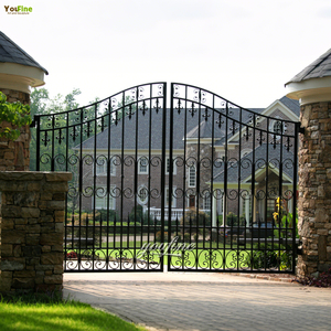 Cancello in <span class=keywords><strong>Ferro</strong></span> <span class=keywords><strong>Battuto</strong></span> Stile Italiano per Villa - Product Image 1