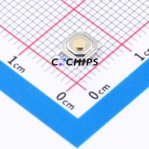BTS0C0051BMG00 Tactile Switch SMD-4P,5.2x5.2mm Switch Round Button 1.8N Vertical Mount 5.2mm - Product Image 1