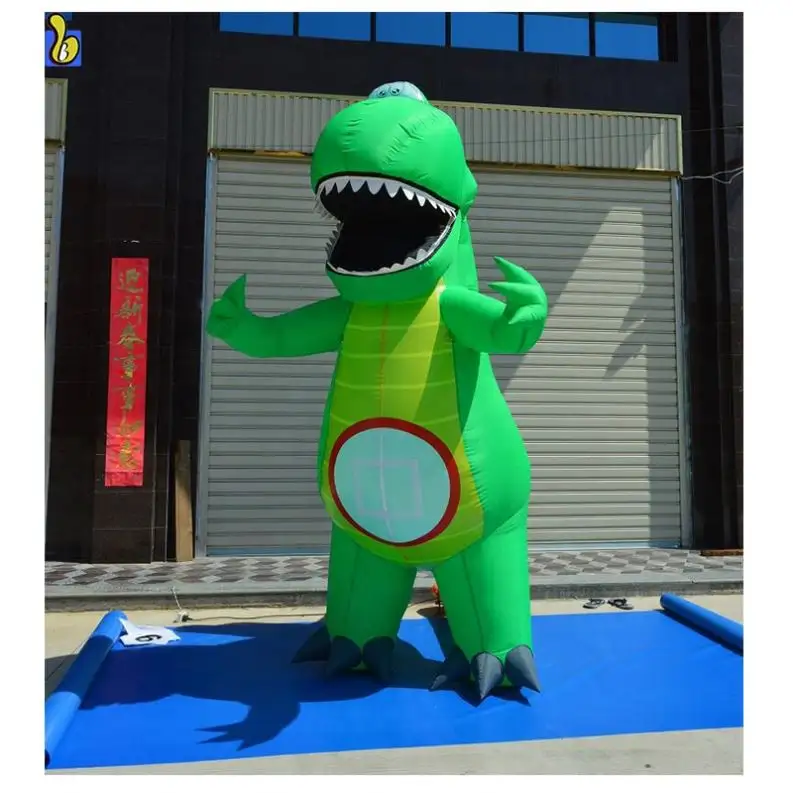 Giant Leuke Opblaasbare Dinosaurus Cartoon Voor Party