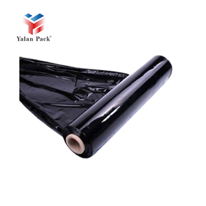 Yalan Pack campione gratuito articoli schermanti a caldo pellicola avvolgente di tensione industriale pellicola estensibile nera - Product Image 6