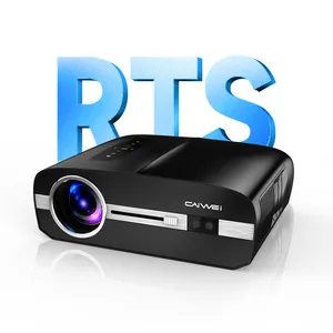 CAIWEI Fast 3-day shipping Projector with Wifi and Bluetooth 13000Lumens 1080P FHD Projector Outdoor Home Movie 300" Projector