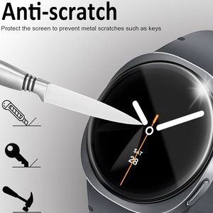 Đối với Samsung Galaxy Watch 8 bảo vệ màn hình 44mm Tempered Glass rõ ràng phim Ani Scratch Bubble miễn phí Tương thích với đồng hồ 8 40mm - Product Image 3