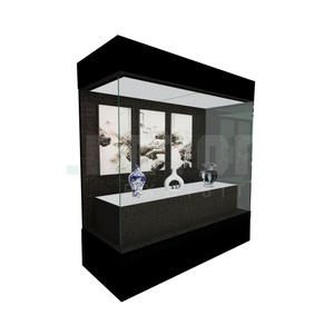 O projeto personalizado armário de exposição do museu museu vitrine de exposição de vidro temperado com fechadura - Product Image 5