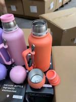 Tasses à thé en acier inoxydable de 1300ml Gourde Mate Cup Bouteille d'eau isolée à double paroi personnalisée