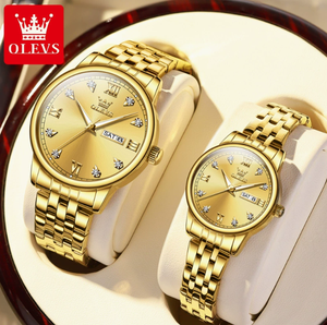 นาฬิกาข้อมือผู้หญิง OEM 5525 สีโรสโกลด์ นาฬิกาควอตซ์ แบรนด์ดัง หรูหรา นาฬิกาข้อมือผู้หญิง นาฬิกาผู้หญิง - Product Image 4