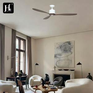 52-inch Solid Wood Ceiling <b>Fan</b> DC Luxury Wood 110V-220V <b>Remote</b> <b>Control</b> Smart LED Lighted <b>Fan</b> - Product Image 6
