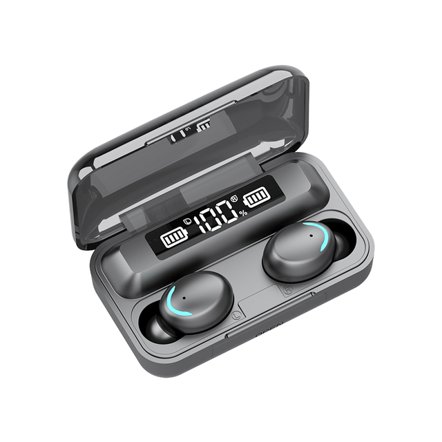 Hot Selling F9 True Wireless Earbuds Headset Digital Display JL Chipset Best Consumer Electronics LED Battery Indicator Screen