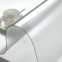 Nappe en plastique pvc Super transparent, 1 pièce, haute qualité et durable