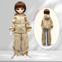Vêtements en peluche personnalisés OEM, chemises, pantalons, vêtements de poupée personnalisés pour accessoires de tenue de poupée en peluche