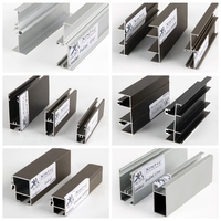 Perfiles de Aluminio Serie 5000 Línea 25 para Ventanas, Perfil de Aluminio de Fábrica para Ventanas y Puertas P65 y P92, Chile, Bolivia