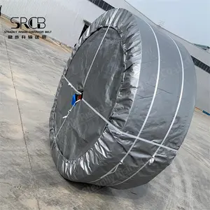 Fornitore cinese miglior prezzo nylon ep300/2 modello di gomma nastro trasportatore per la miniera e ghiaia