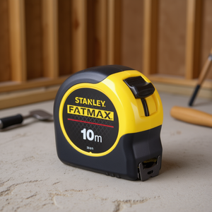 Cinta Métrica Stanley Fatmax de 10 m, Herramienta de Medición de Alta Resistencia para Construcción - Product Image 3