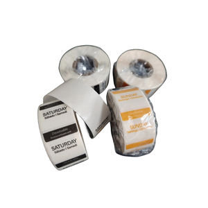 Étiquette en papier <span class=keywords><strong>soluble</strong></span> dans l'eau pour la cuisine autocollants lavables amovibles adhésifs trilingues respectueux de l'environnement - Product Image 2