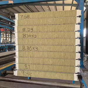 Panneau mural en laine de roche ignifuge de qualité A1, <span class=keywords><strong>anti</strong></span>-corrosion, pour villas écologiques en Costa Rica, qualité professionnelle pour entrepreneurs. - Product Image 2