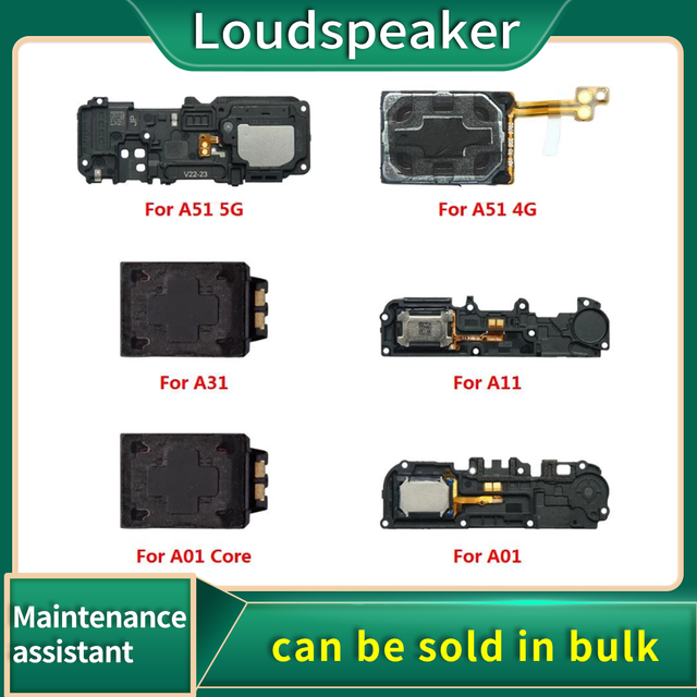 Loudspeaker For Samsung Galaxy A01 Core A11 A31 A51 4G 5G Loud Speaker Buzzer Ringer Flex Replacement Parts