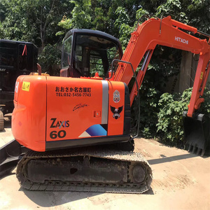Excavatrice sur chenilles Hitachi EX60-1 d'occasion, prix bas, bon état de fonctionnement, capacité de la benne de 0,8 m, garantie de 6 mois - Product Image 1
