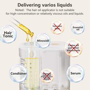 Hair Applicator Comb <b>Brush</b> Hair <b>Scalp</b> Massaging <b>Brush</b> Hair Root Treatment Applicator Head Massage Chair - Product Image 6