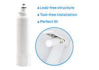 Filtre à eau pour réfrigérateur Jietai certifié NSF, bloc de cathode en carbone, filtre à charbon