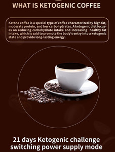 กาแฟ Keto ลดน้ําหนักทันที Oem กาแฟ Keto ผสมผงกาแฟสลิม - Product Image 5