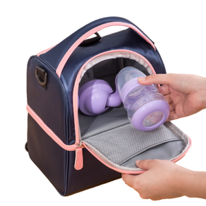 <span class=keywords><strong>Mini</strong></span> <span class=keywords><strong>sac</strong></span> <span class=keywords><strong>isotherme</strong></span> écologique personnalisé <span class=keywords><strong>sac</strong></span> tire-lait en nylon imperméable pour le lait maternel pour les pique-niques - Product Image 6