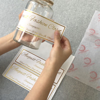 Etiquetas de Papel Recubierto con Logotipo Personalizado de la Empresa, Impresión de Hojas con Etiqueta Privada en Rollos o Individualmente, Etiquetas de Embalaje Personalizadas para Comercio Minorista