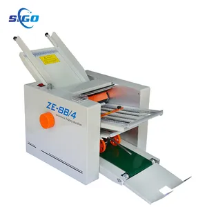 Folding Machine 4 Folding Plates Automatic A3 A4 A5 "Z" Fold Paper Folding Machine