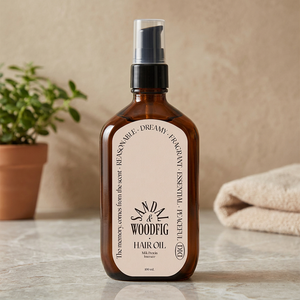 Huile capillaire intensive OdiD aux protéines de lait végétales et aux herbes, bois de santal et figue, pour la prévention de la chute des cheveux, formule concentrée, haute qualité - Product Image 5