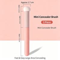 Pinceau correcteur tête de champignon, applicateur de maquillage à éponge douce pour fond de teint liquide, outil de beauté portable pour le visage