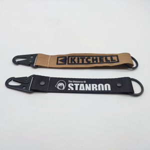 ป้ายแท็กติดกระเป๋าเดินทางแบบส่วนตัว ป้าย RFID สำหรับเครื่องบิน พวงกุญแจผ้าทอปักลายตามสั่ง - Product Image 5