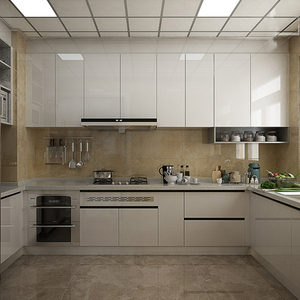 ריהוט מטבח אי שולחן קבינט המפעל לספק לכה מודרני מבריק גבוהה עבור הבית האיטלקי 1 סט 1 - Product Image 3