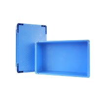 Caisse de stockage logistique en plastique Euro, prix usine, 600x400x300mm, empilable, vente directe au consommateur