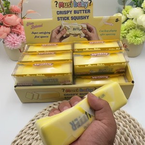 Bestseller transfrontalier : Jouet anti-stress souple en forme de petit bâton de beurre et de fromage, thème Noël, design pastèque - Product Image 4