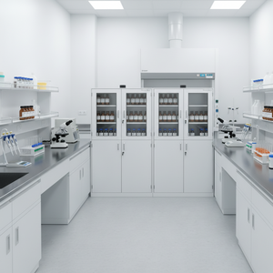 Armoire à réactifs et médicaments tout acier pour environnements GMP, surface anti-peluchage, facile à nettoyer et à stériliser entre utilisations - Product Image 4