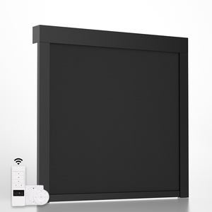 Smart Electric Roller <strong>Shades</strong> for Office Hotel Full Blackout <strong>Window</strong> Curtains Built-In Motor Fabric Blinds for Kitchen Bedroom - Product Image 1