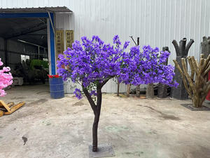 Cây hoa anh đào nhân tạo cao cấp, cây ước nguyện, cây đào, trang trí trong nhà và ngoài trời - Product Image 4