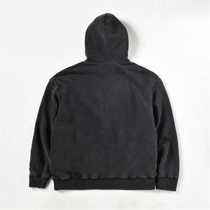 Sweat à capuche pour homme poids lourd 460 coton 100% g, lavage à l'acide, fabricant surdimensionné, sweats à capuche unisexes pour homme - Product Image 4